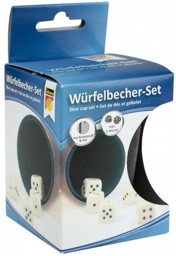 Zeige Details für IDENA Würfelbecher Set Bild von IDENA Würfelbecher Set