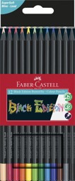 Zeige Details für FABER-CASTELL Black Edition Buntstifte, 12er Bild von FABER-CASTELL Black Edition Buntstifte, 12er