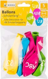 Zeige Details für Luftballons Schulanfang 25 cm Bild von Luftballons Schulanfang 25 cm