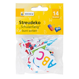 Zeige Details für Streudeko Schulanfang Bild von Streudeko Schulanfang