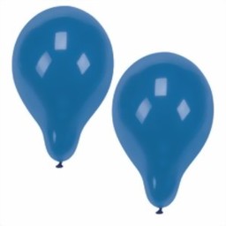 Zeige Details für Luftballons Ø 25 cm blau Bild von Luftballons Ø 25 cm blau