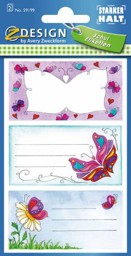 Zeige Details für Buchetiketten Motiv "hübsche Schmetterlinge " Bild von Buchetiketten Motiv "hübsche Schmetterlinge "