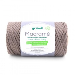 Zeige Details für GRÜNDL Macramé Farbe dunkel beige Bild von GRÜNDL Macramé Farbe dunkel beige