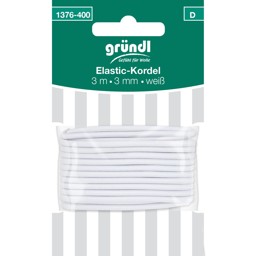 Zeige Details für GRÜNDL Elastik-Kordel 3 mm Bild von GRÜNDL Elastik-Kordel 3 mm