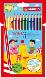 Zeige Details für STABILO Dreikant-Buntstifte Trio dick Promo-Etui Bild von STABILO Dreikant-Buntstifte Trio dick Promo-Etui