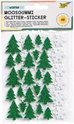 Zeige Details für Moosgummi Glitter-Sticker "Winter" Bild von Moosgummi Glitter-Sticker "Winter"