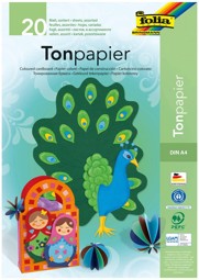 Zeige Details für FOLIA Tonpapierblock A4 Bild von FOLIA Tonpapierblock A4