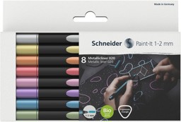 Zeige Details für SCHNEIDER Metallicliner Paint-It  8er-Etui Bild von SCHNEIDER Metallicliner Paint-It  8er-Etui