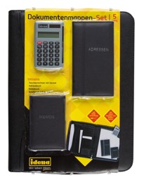 Zeige Details für IDENA Konferenzmappe A4 schwarz Bild von IDENA Konferenzmappe A4 schwarz