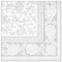 Zeige Details für Servietten "ROYAL Collection" weiss "Ornaments" Bild von Servietten "ROYAL Collection" weiss "Ornaments"