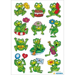 Zeige Details für HERMA Sticker Frösche Bild von HERMA Sticker Frösche