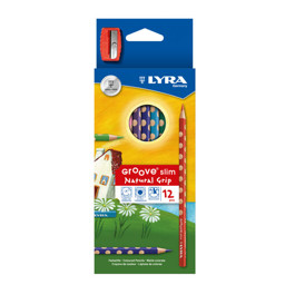 Zeige Details für LYRA Buntstifte Groove Slim Natural Grip Bild von LYRA Buntstifte Groove Slim Natural Grip