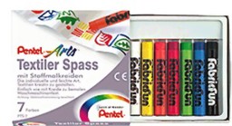 Zeige Details für Pentel Stoffmalkreiden
 Bild von Pentel Stoffmalkreiden