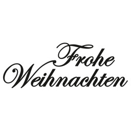 Zeige Details für Stempel "Frohe Weihnachten" Bild von Stempel "Frohe Weihnachten"