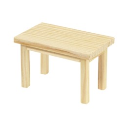 Zeige Details für HOBBYFUN Holztisch rechteckig natur Bild von HOBBYFUN Holztisch rechteckig natur