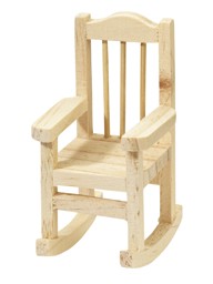 Zeige Details für HOBBYFUN Holzschaukelstuhl Bild von HOBBYFUN Holzschaukelstuhl