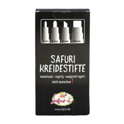 Zeige Details für SAFURI Kreidestifte weiß Bild von SAFURI Kreidestifte weiß