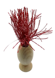 Zeige Details für Miniatur Vase groß mit Gräsern Bild von Miniatur Vase groß mit Gräsern