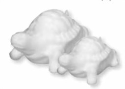 Zeige Details für Styropor-Schildkröte  Bild von Styropor-Schildkröte