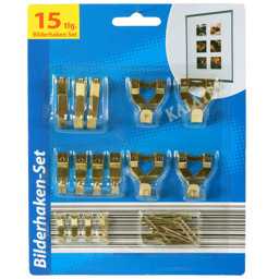 Zeige Details für Bilderhaken Set Bild von Bilderhaken Set