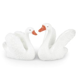 Zeige Details für efco 2er Set Miniatur Schwan Bild von efco 2er Set Miniatur Schwan