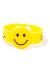Zeige Details für Armband gelb mit Smiley Bild von Armband gelb mit Smiley