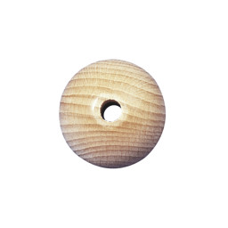 Zeige Details für Rohholzkugel gebohrt natur 40 mm Bild von Rohholzkugel gebohrt natur 40 mm