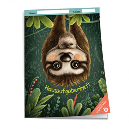 Zeige Details für TRÖTSCH Hausaufgabenheft A5 Grundschule Faultier Bild von TRÖTSCH Hausaufgabenheft A5 Grundschule Faultier