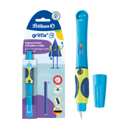 Zeige Details für PELIKAN Füllhalter griffix® Neon Fresh Blue, für Rechtshänder Bild von PELIKAN Füllhalter griffix® Neon Fresh Blue, für Rechtshänder