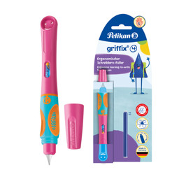 Zeige Details für PELIKAN Füllhalter griffix® Lovely Pink, für Linkshänder Bild von PELIKAN Füllhalter griffix® Lovely Pink, für Linkshänder