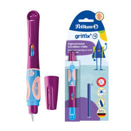 Zeige Details für PELIKAN Füllhalter griffix® Sweet Berry, für Linkshänder Bild von PELIKAN Füllhalter griffix® Sweet Berry, für Linkshänder