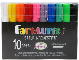 Zeige Details für SAFURI Kreidestifte Farbtupfer Set Bild von SAFURI Kreidestifte Farbtupfer Set