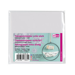 Zeige Details für Transparentpapier extra stark zum Falten, 10 x 10 cm Bild von Transparentpapier extra stark zum Falten, 10 x 10 cm