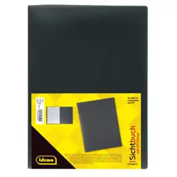 Zeige Details für  IDENA Sichtbuch DIN A4 schwarz Bild von  IDENA Sichtbuch DIN A4 schwarz