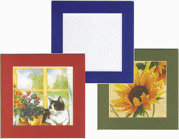 Zeige Details für Passepartoutrahmen für Serviettentechnik Bild von Passepartoutrahmen für Serviettentechnik