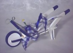 Zeige Details für Deko-Schubkarre Bild von Deko-Schubkarre