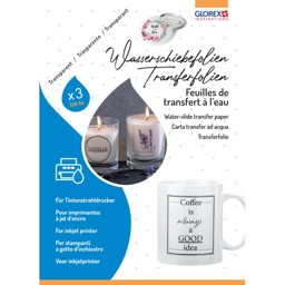 Zeige Details für GLOREX Wasserschiebefolie für Tintenstrahldrucker Bild von GLOREX Wasserschiebefolie für Tintenstrahldrucker
