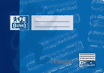 Zeige Details für OXFORD Notenheft DIN A5 quer
 Bild von OXFORD Notenheft DIN A5 quer