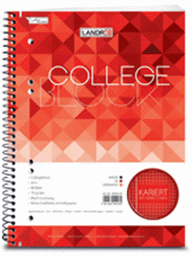 Zeige Details für LANDRÉ Collegeblock "College" DIN A5 Bild von LANDRÉ Collegeblock "College" DIN A5