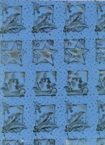 Zeige Details für CREApop Deko-Stoff Kerzen blau-silber (Meterware) Bild von CREApop Deko-Stoff Kerzen blau-silber (Meterware)
