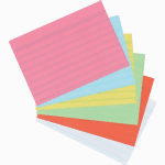 Zeige Details für HERLITZ Karteikarten A6 liniert unifarben Bild von HERLITZ Karteikarten A6 liniert unifarben