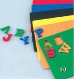 Zeige Details für Buchstaben aus Moosgummi
 Bild von Buchstaben aus Moosgummi