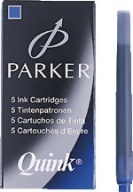 Zeige Details für PARKER Tintenpatronen Quink Z44 Bild von PARKER Tintenpatronen Quink Z44
