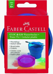 Zeige Details für FABER CASTELL Wasserbecher Clic & Go Bild von FABER CASTELL Wasserbecher Clic & Go