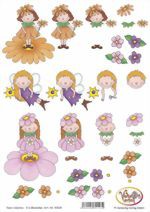 Zeige Details für 3D Bogen "Blütenfee"
 Bild von 3D Bogen "Blütenfee"