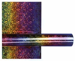Zeige Details für Regenbogen Holografie-Klebefolie Bild von Regenbogen Holografie-Klebefolie