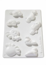 Zeige Details für Gießform Seife "3D-Teile" Bild von Gießform Seife "3D-Teile"