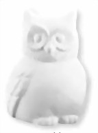 Zeige Details für Styropor-Eule  Bild von Styropor-Eule