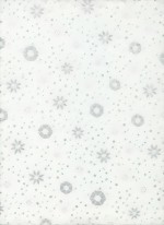 Zeige Details für CREApop Deko-Stoff Eisblume weiss-silber (Meterware) Bild von CREApop Deko-Stoff Eisblume weiss-silber (Meterware)