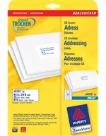 Zeige Details für AVERY ZWECKFORM Inkjet Adress-Etiketten 4792 Bild von AVERY ZWECKFORM Inkjet Adress-Etiketten 4792
